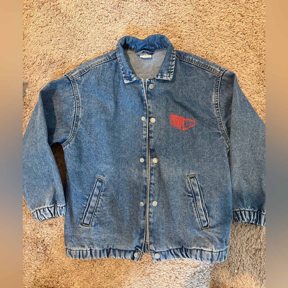 Zara Blue Denim Jacket 8 yr old boy
